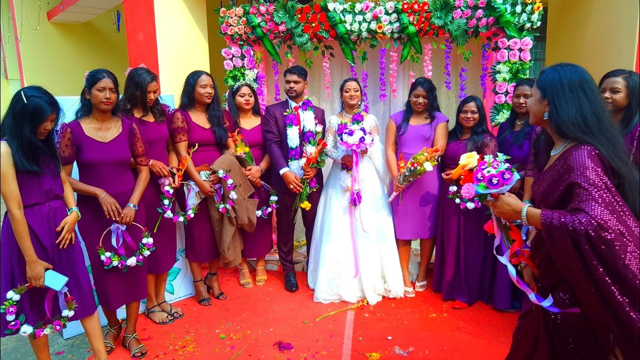 Santoshini soreng & Rama oram // Wedding program // CHURCH MARRIAGE // KANSBAHAL PARISH //