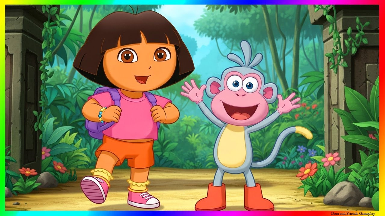 Dora and the Ancient Temple: Mystery Solved! - Dora The Explorer Adventure for Kids