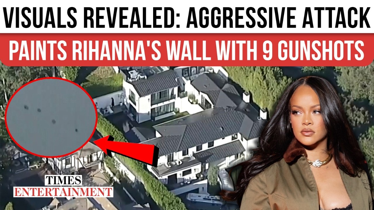 Rihanna Shooting: TERRIFYING Video Shows Bullet Holes At Singer's L.A. Mansion As Cops Arrest Woman