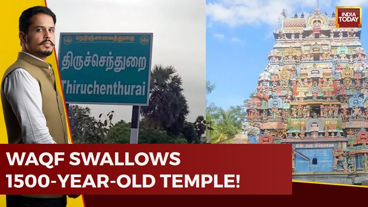 5ive Live With Shiv Aroor: Waqf Board Claims Ownership Of Entire Village, Including Temple Land