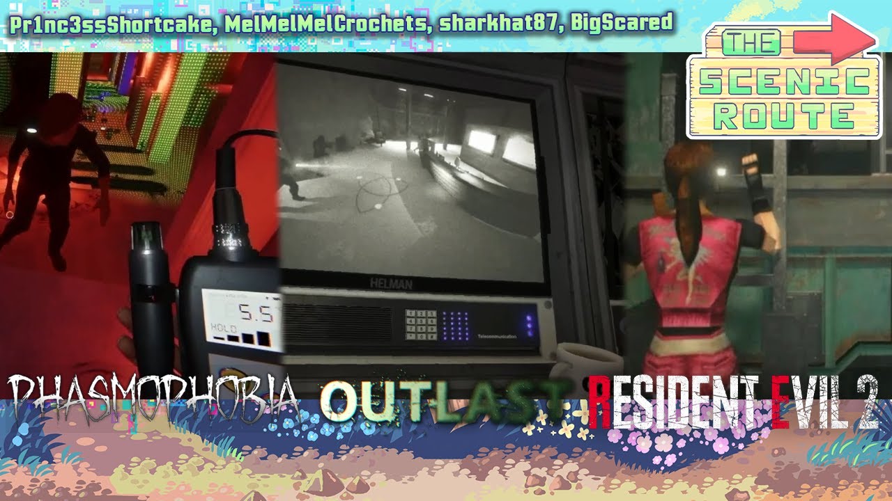 Phasmophobia - Outlast - Resident Evil 2 (2019) - The Scenic Route - GDQ Hotfix Speedruns