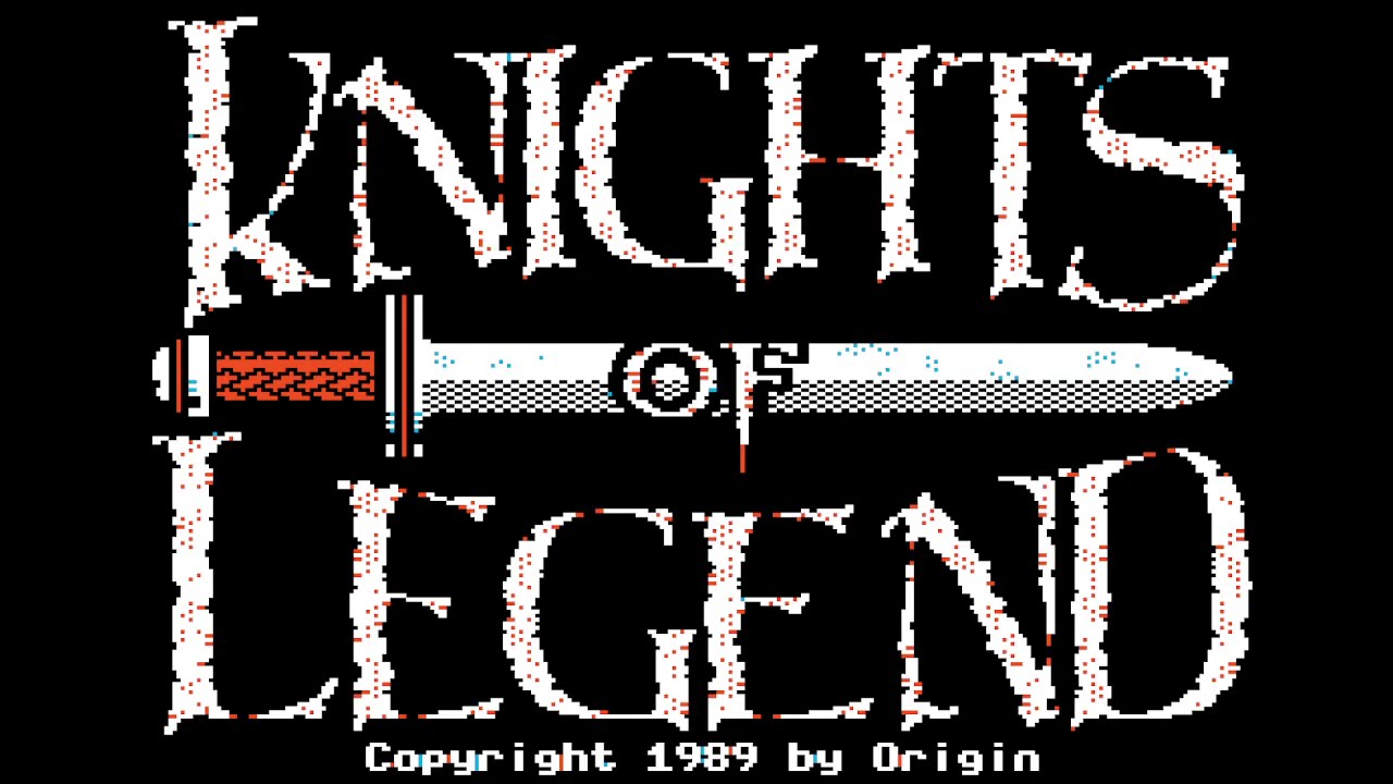 Knights of Legend - Apple II - Origin - intro - 1989 game