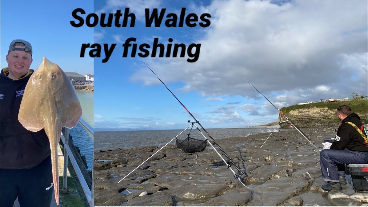 Sea fishing at fontygary for rays !