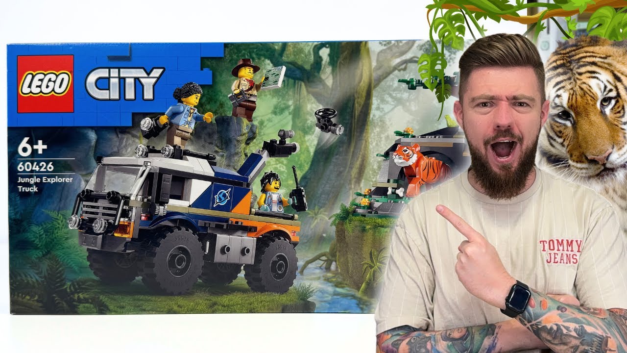 TEREN&Oacute;WKA BADACZA DŻUNGLI 🌴 LEGO CITY 60426 RECENZJA
