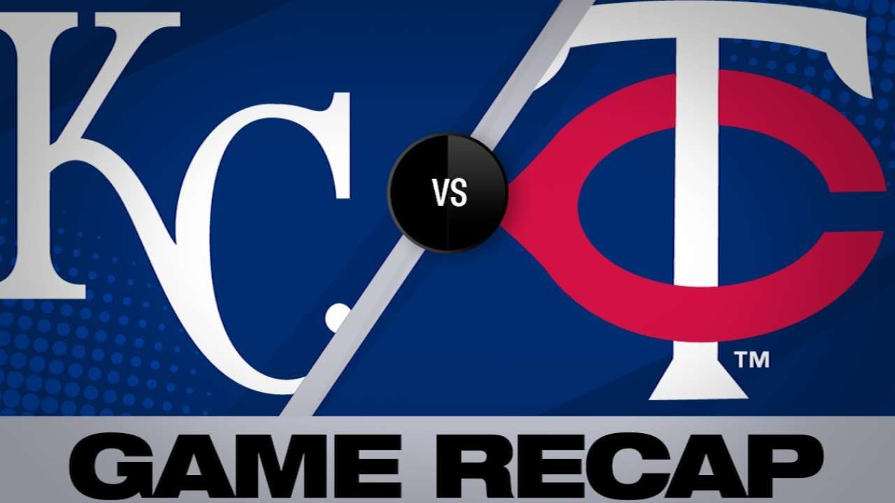 Garver's go-ahead home run lfits Twins | Royals-Twins Game Highlights 6/14/19
