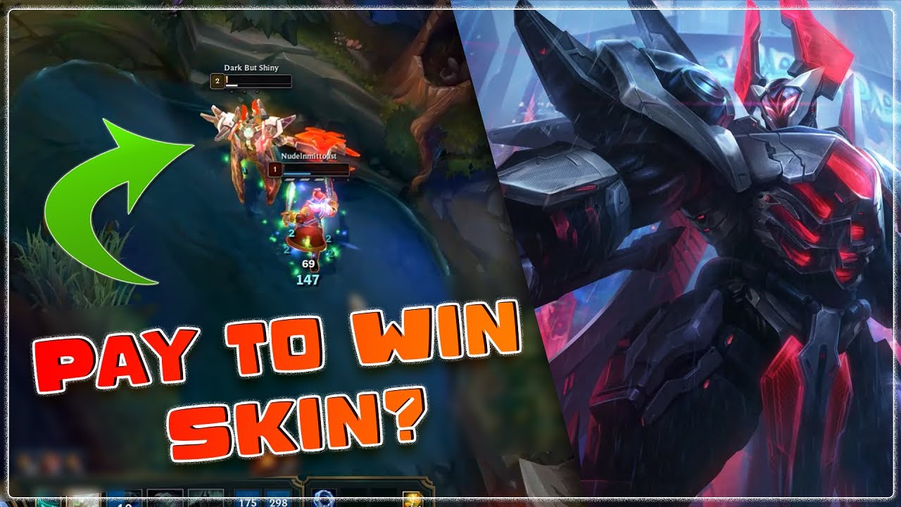 Are some skins really pay to win? | Morderkaiser project skin