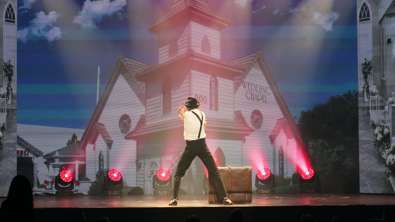 Kevinski's weddings mime comedy act Kevin Gorczynski
