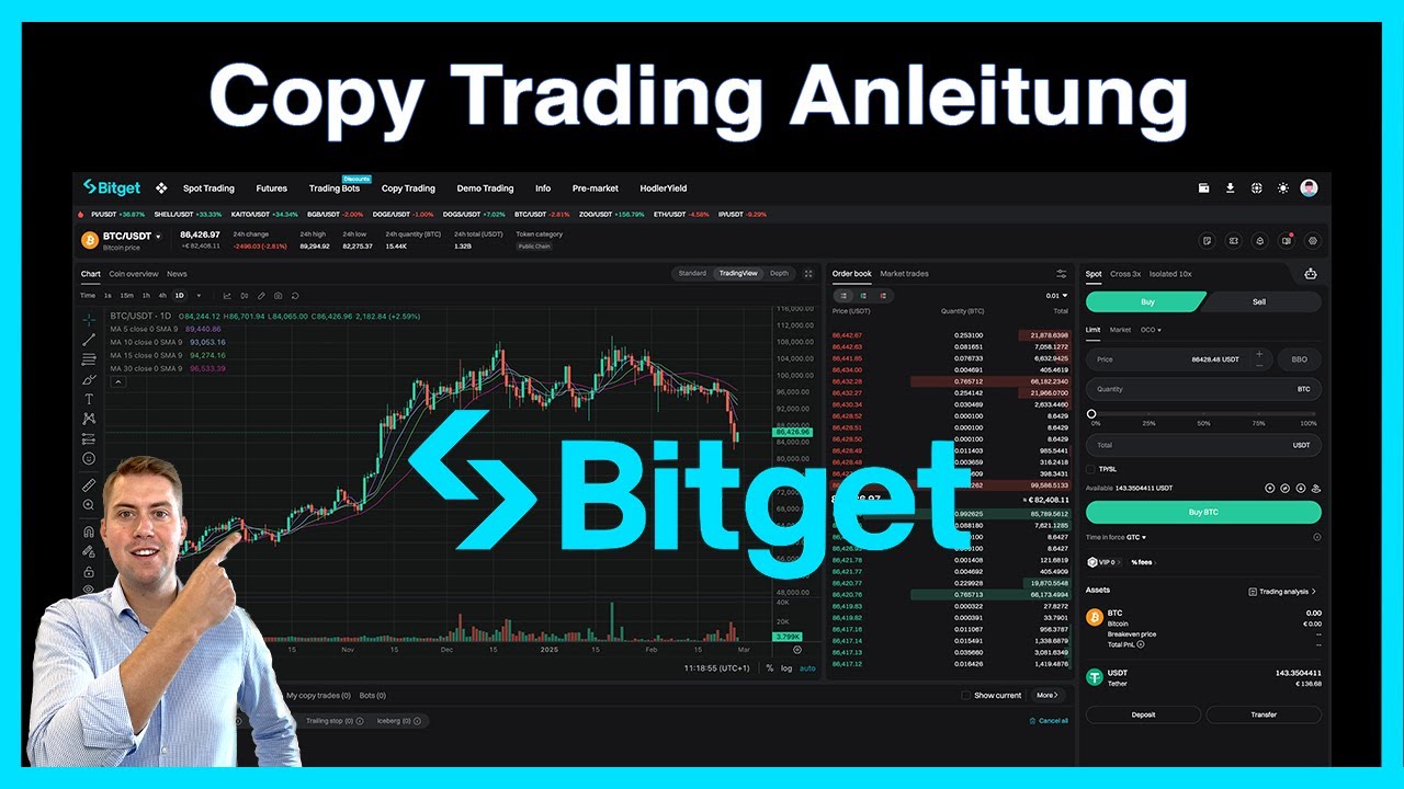 🚀 Bitget Copy Trading Anleitung: So funktioniert automatisches Krypto-Trading! 💰📈