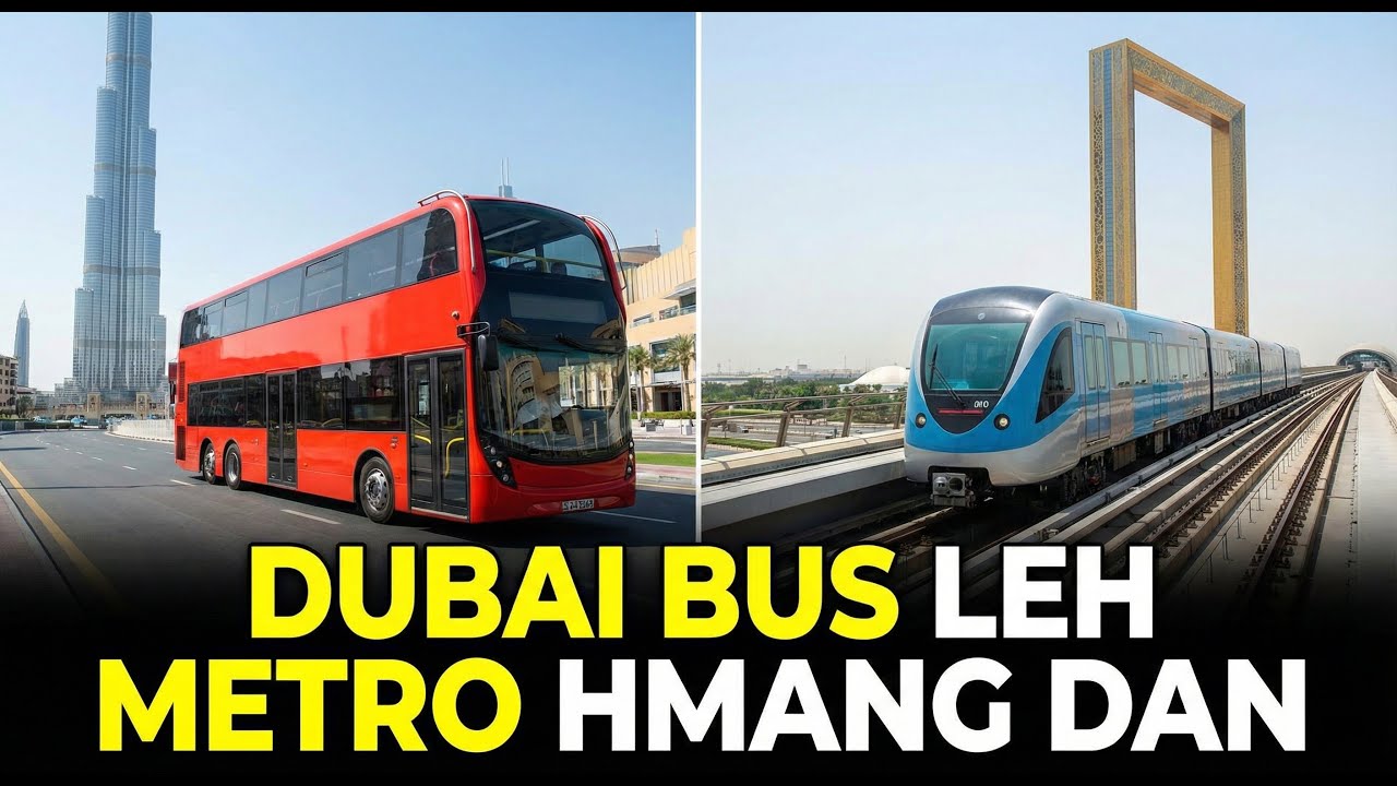 Dubai Bus leh Metro hman dan