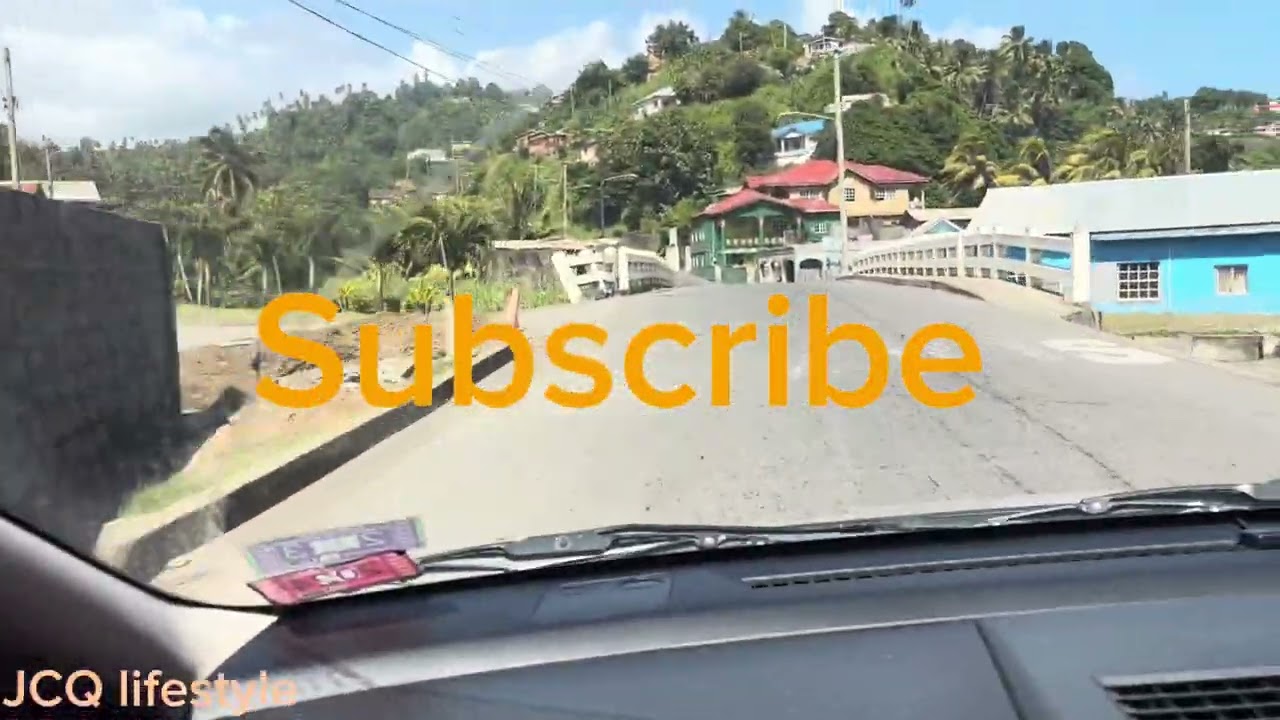 Driving from YAMBOU to OWIA St Vincent 🇻🇨