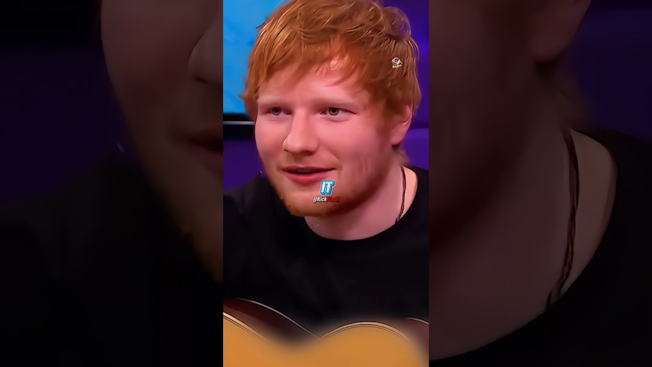 Ed Sheeran prouve qu'il peut jouer n'importe quelle chanson avec 4 accords ! 🎸🤯 #shorts
