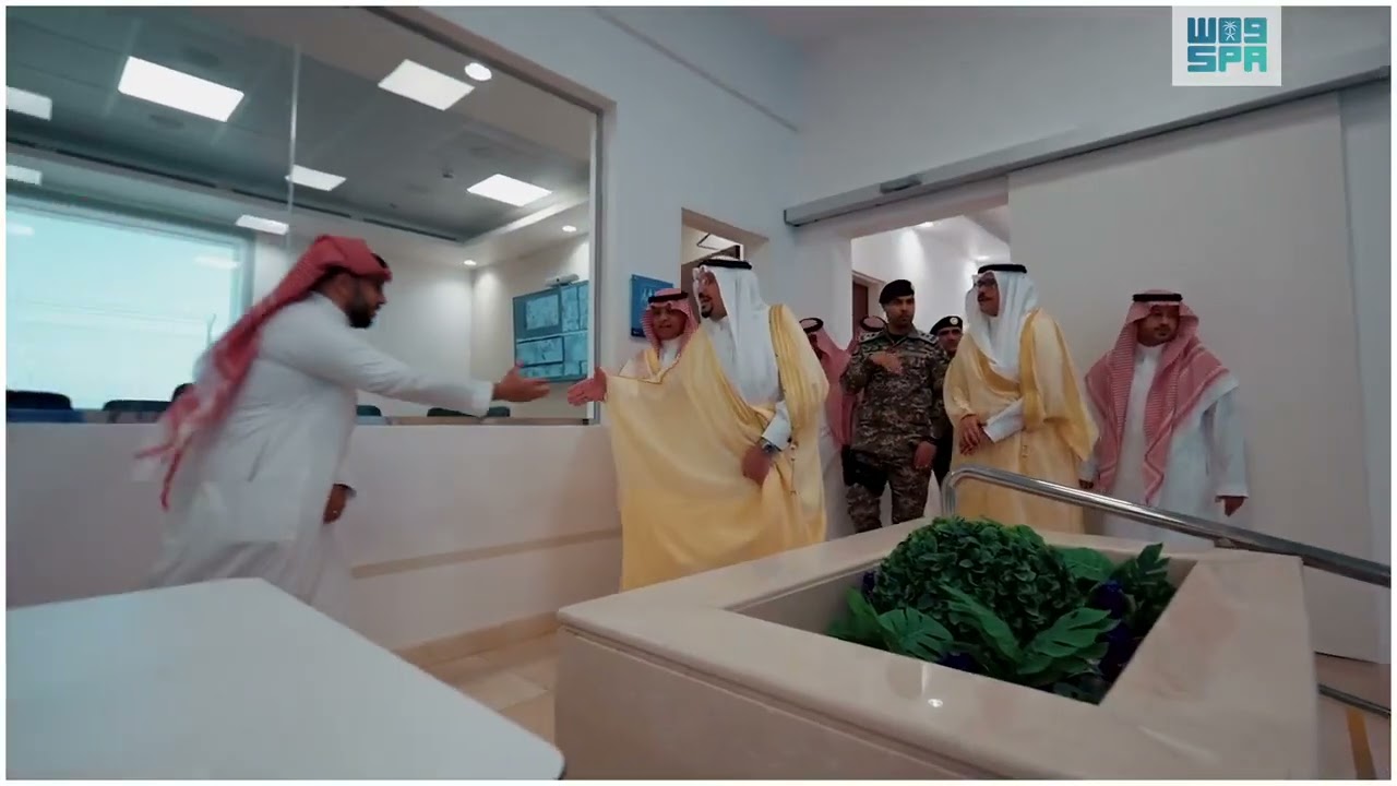 أمير منطقة القصيم يفتتح مركز المراقبة والتحكم بمطار الأمير نايف بن عبدالعزيز الدولي #واس 