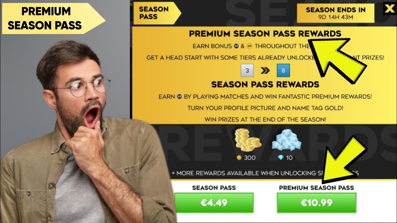 I USED €12.00 to open a PREMIUM SEASON PASS and THIS HAPPENED
