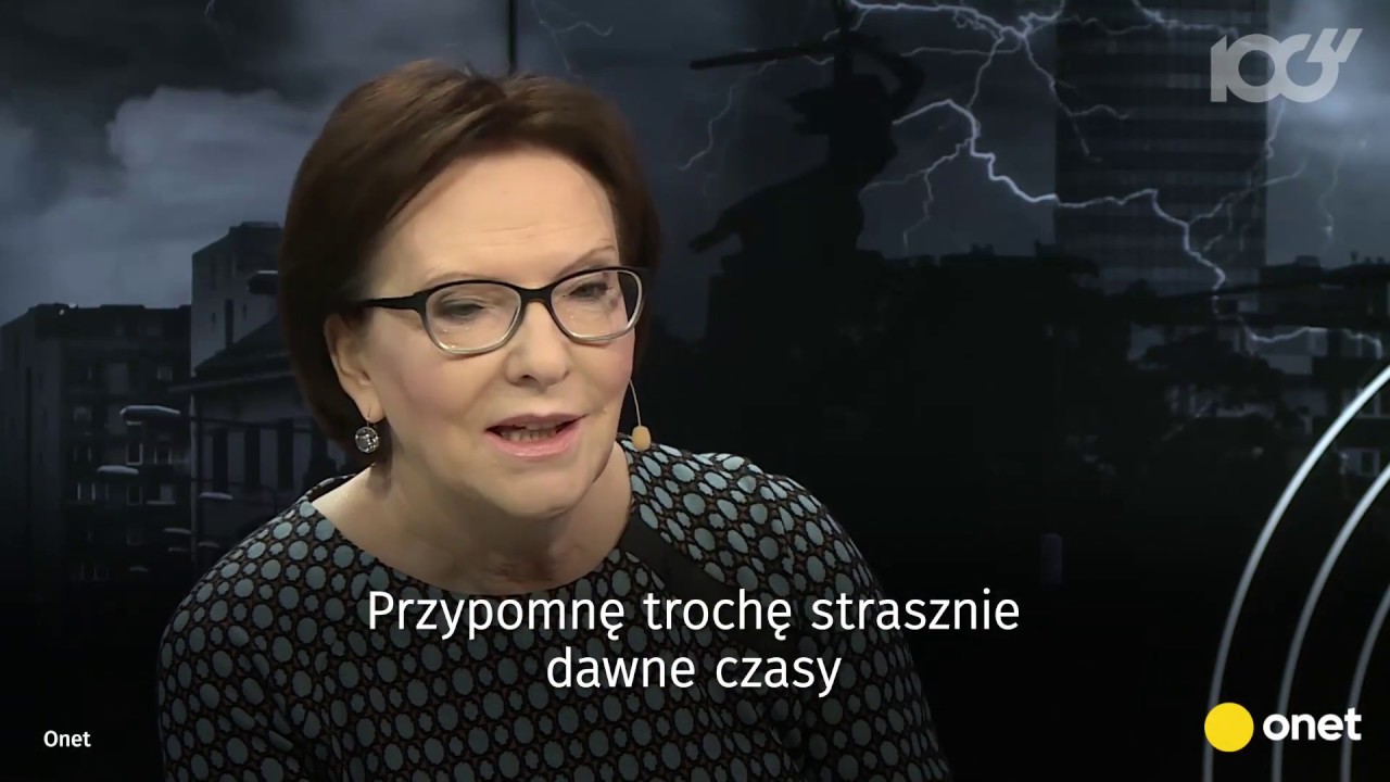 Ewa Kopacz i dinozaury - zaskakująca wypowiedź byłej premier | Onet100