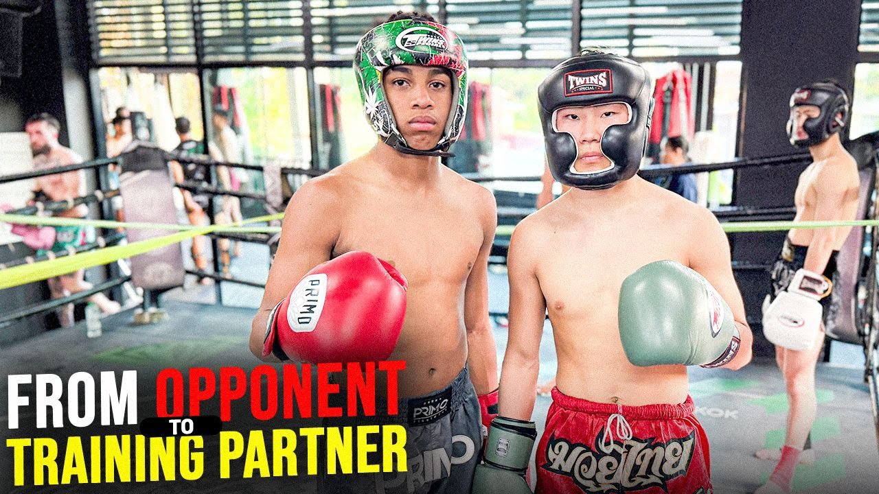They Were Supposed to Fight, Now They’re Training Partners | Muay Thai Sparring in Thailand