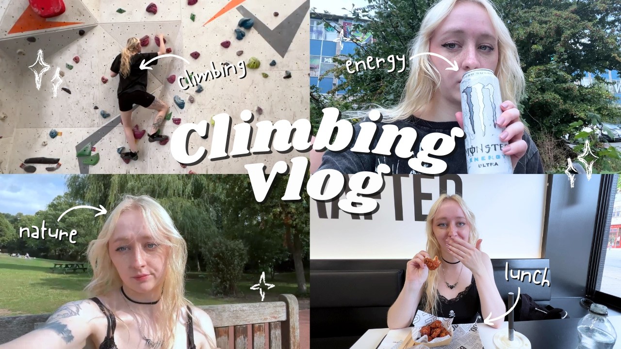 my second time climbing ever | vlog
