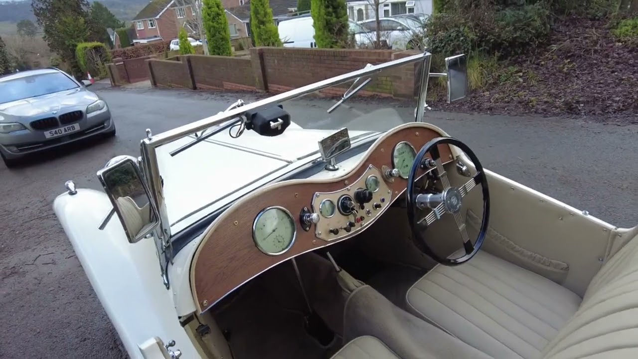 1947 MG TC Interior Review
