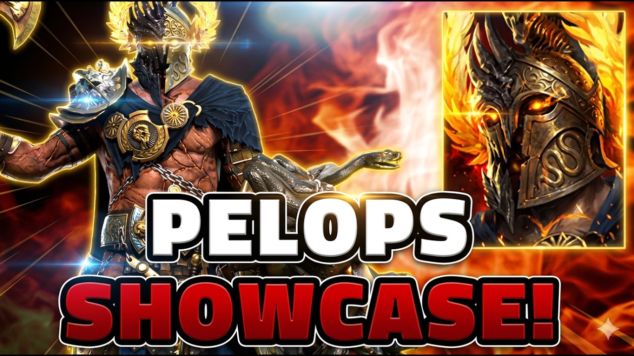 PELOP THE VICTOR FIRST PLAY TEST! BEST AREA REQUIRES NO BOOKS! | RAID: SHADOW LEGENDS