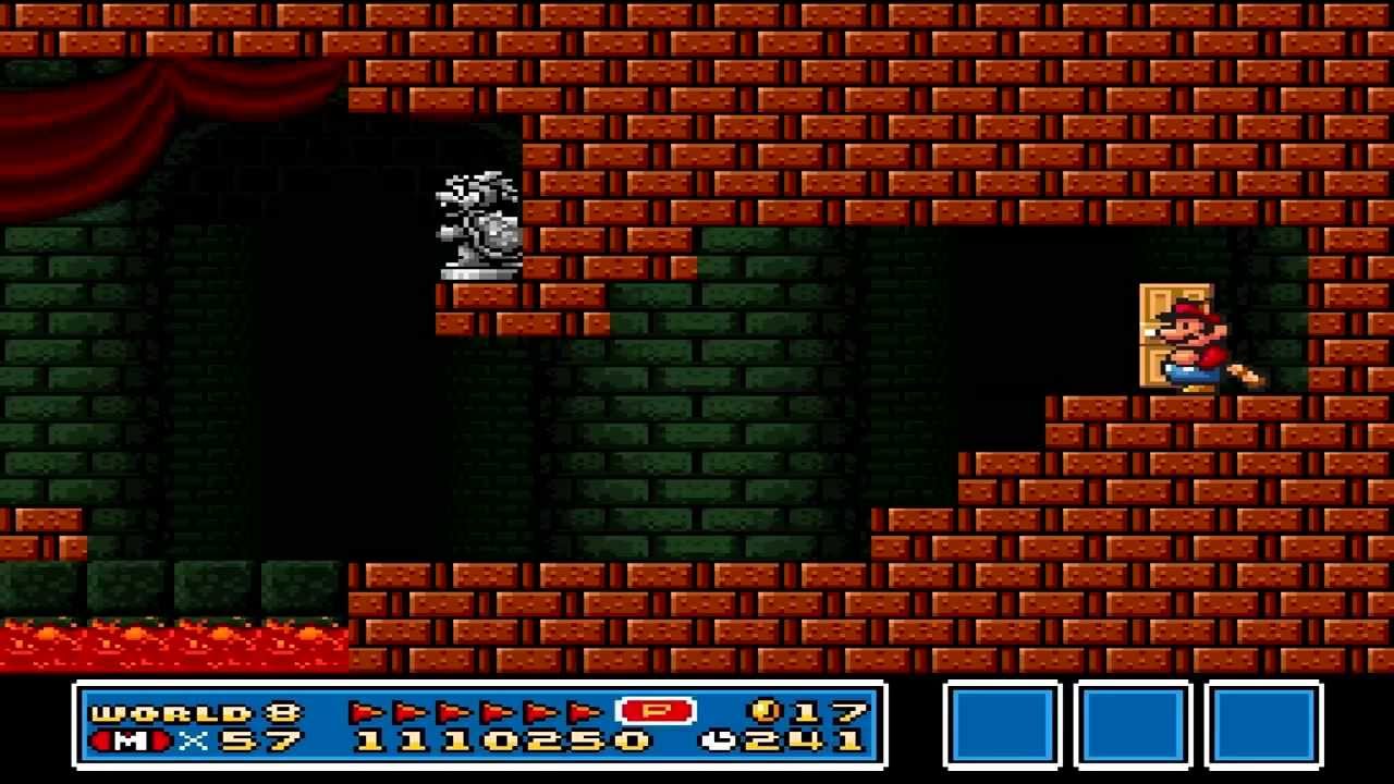 Super Mario Bros 3 World 8 Bowser's Castle