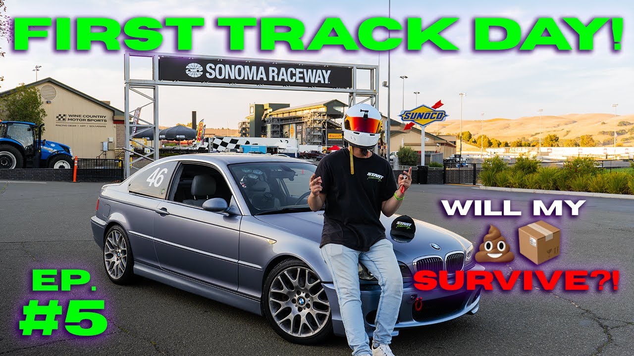 Racing Porsches and Ferraris at Sonoma Raceway | My First Track Day! | Track Day Vlogs Ep. 5