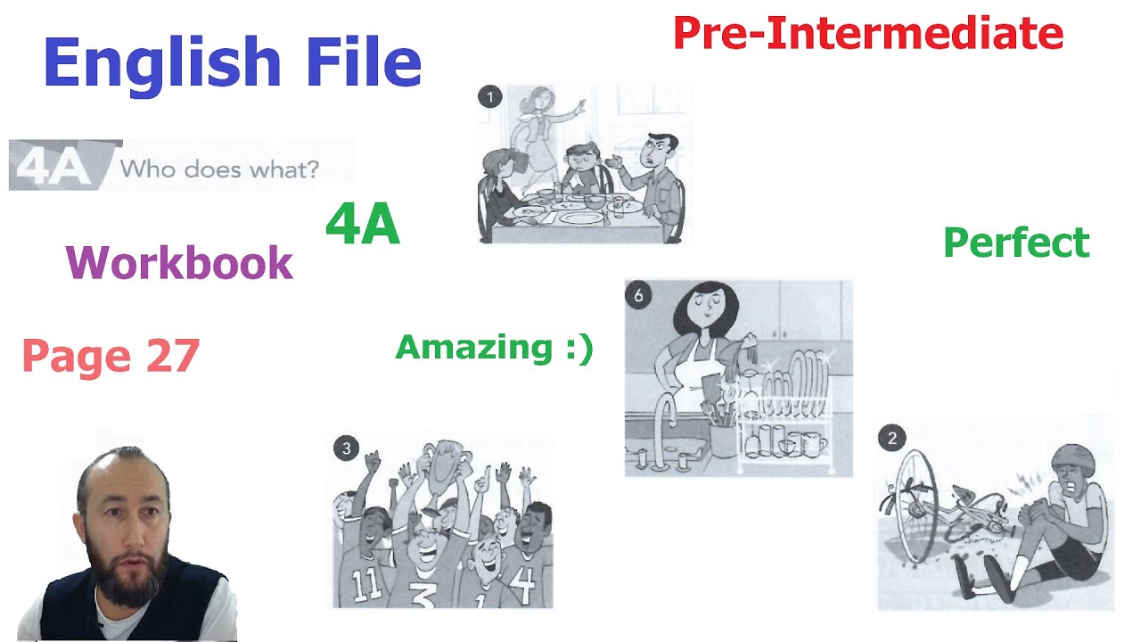 English File Pre Intermediate Workbook 4A, Page 27