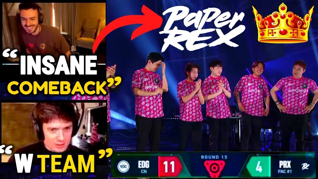 Tarik & Sliggy Reacts to PRX 