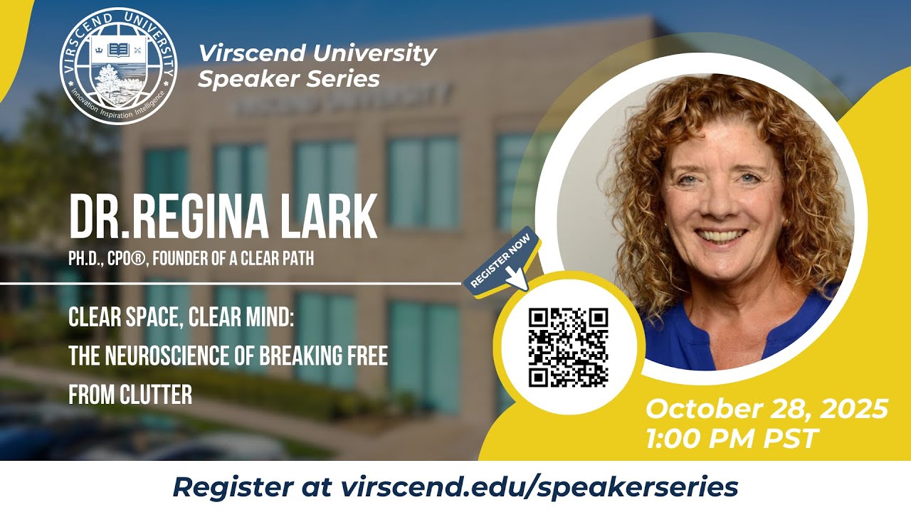 Virscend University Speaker Series: Dr Regina Lark
