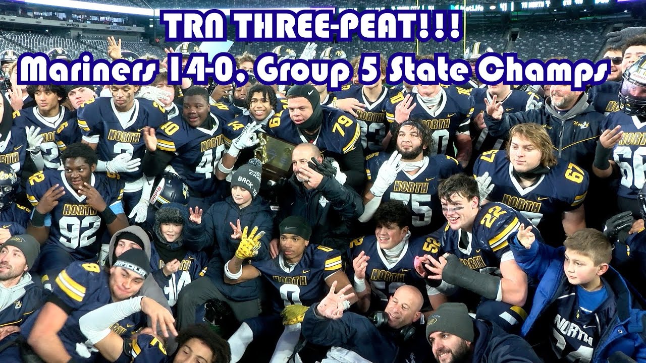 Toms River North 41 Union City 14 | Group 5 State Championship | TRN Three-Peat!