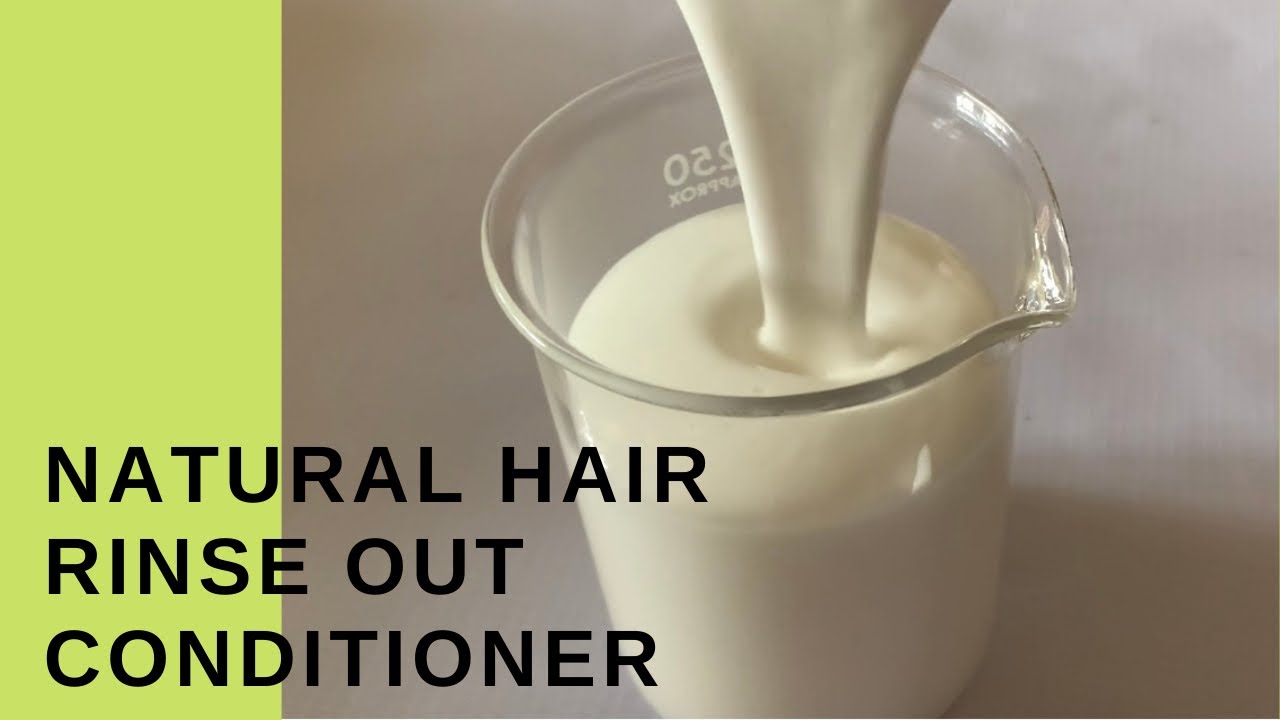Best diy natural hair rinse out conditioner recipe|type 4hair