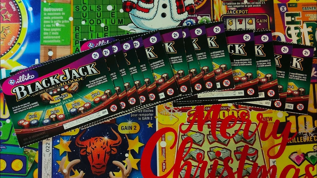 Grattage de 15 Blackjack - Calendrier de l'avent 2025 🎄