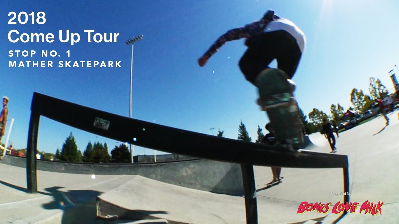 Transworld Skateboarding's 2018 Come Up Tour | Stop 1 | Mather Skatepark (Sacramento)