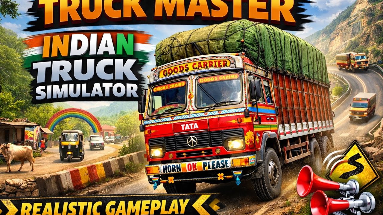  Truck Master — Realistic Indian Truck Gameplay | Indian Roads & Desi Truck Driving Simulator 🇮🇳