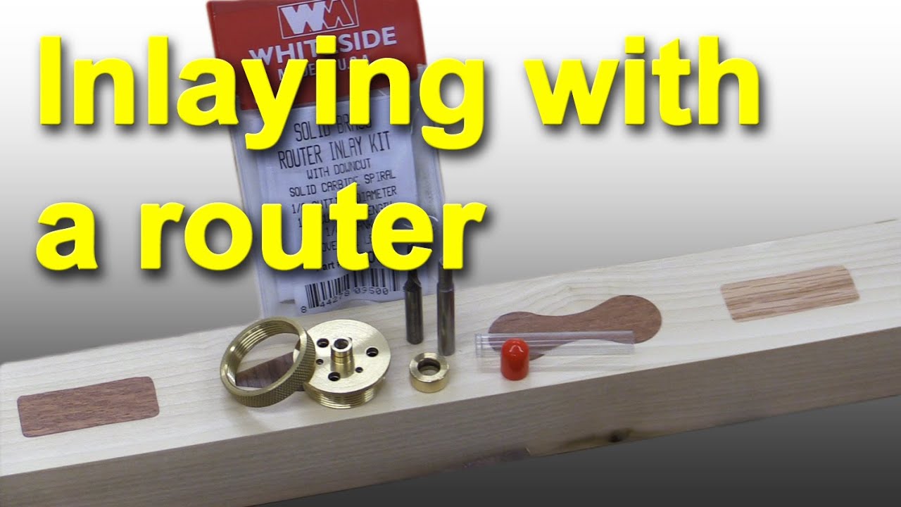 How to create inlays with your router