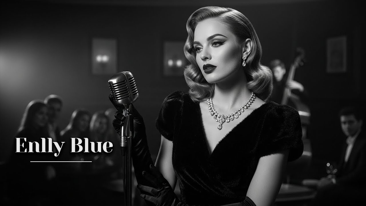 Enlly Blue - Midnight Streets | 1950s Soul Blues (Lonely Road Blues, Sax & Heartfelt Vocals)