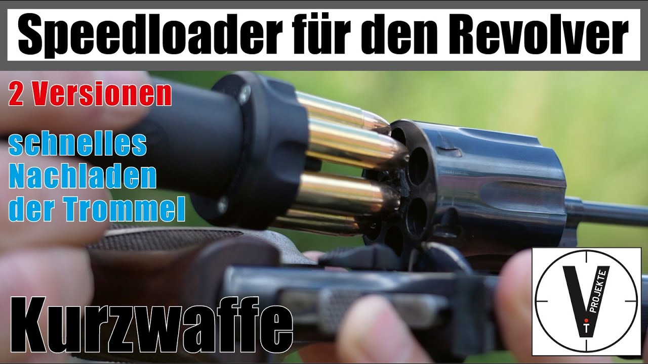 Speedloader Revolver &bull; S&W 586  &bull; 2 Versionen &bull; Schnell-Lader