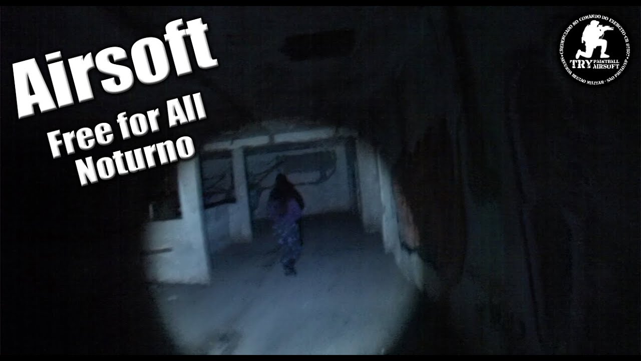 ALEMÃO DO AIRSOFT - HOSPITAL DO MEDO 25/07/16 - FREE FOR ALL