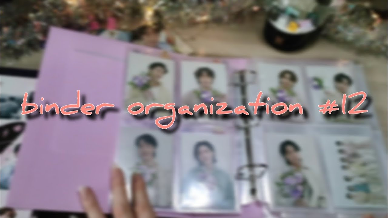 финальная организация года🎄 /binder organization #12 ✨☃️
