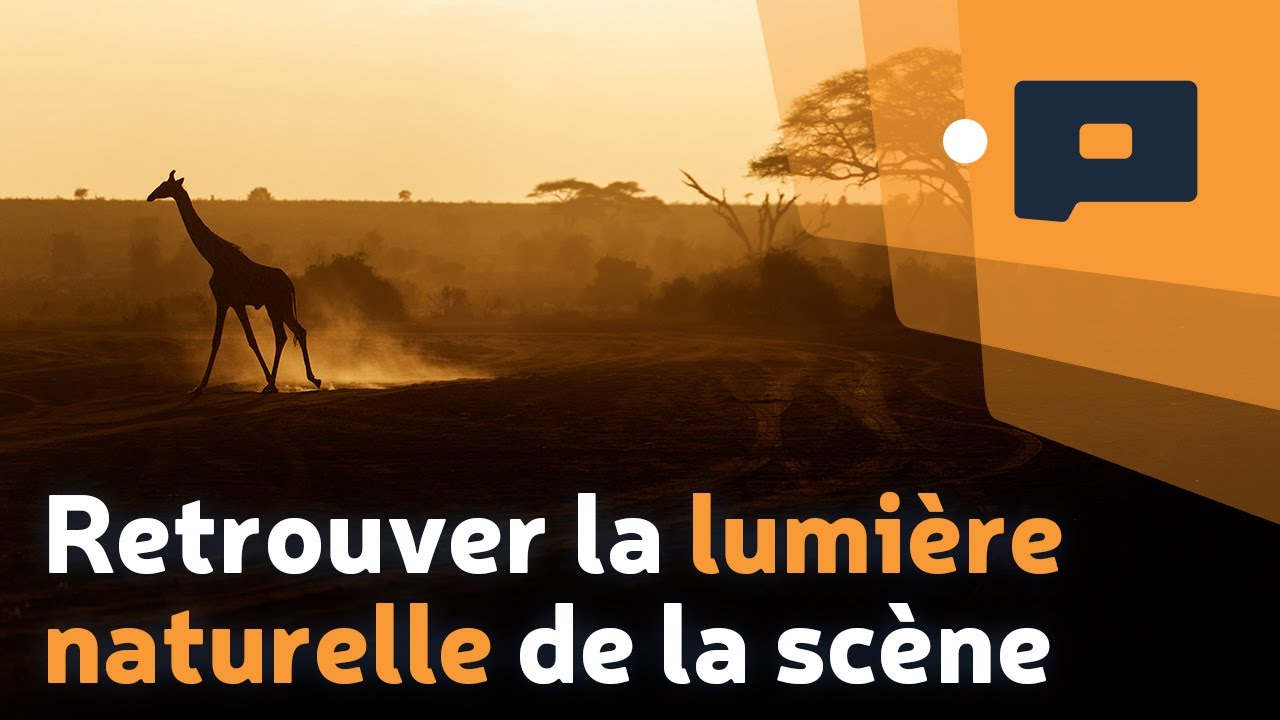 📷 Comment retrouver la lumière naturelle de la scène