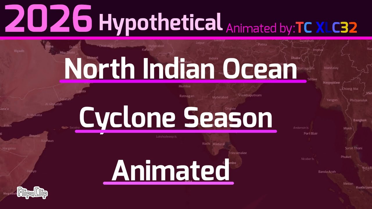 2026 Hypothetical North Indian Ocean Cyclone Season | TC XLC32 Animations