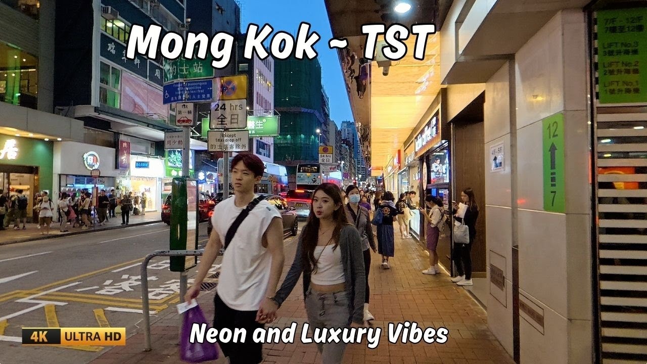 From Mongkok Chaos to TST Luxury – A Night Walk on Nathan Road