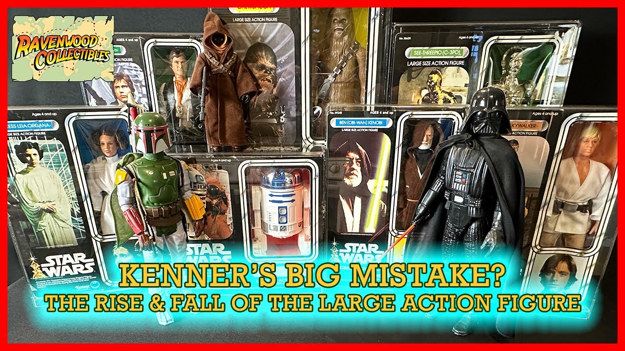 Let's review all 12 Vintage Kenner Star Wars Large Size Action Figures #starwars #vintage #toys
