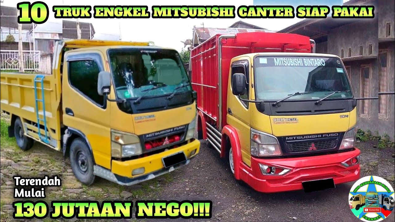 HARGA TRUK ENGKEL MITSUBISHI CANTER BEKAS MULAI 130 JUTAAN NEGO || UPDATE TERBARU 2022 || JUAL BELI