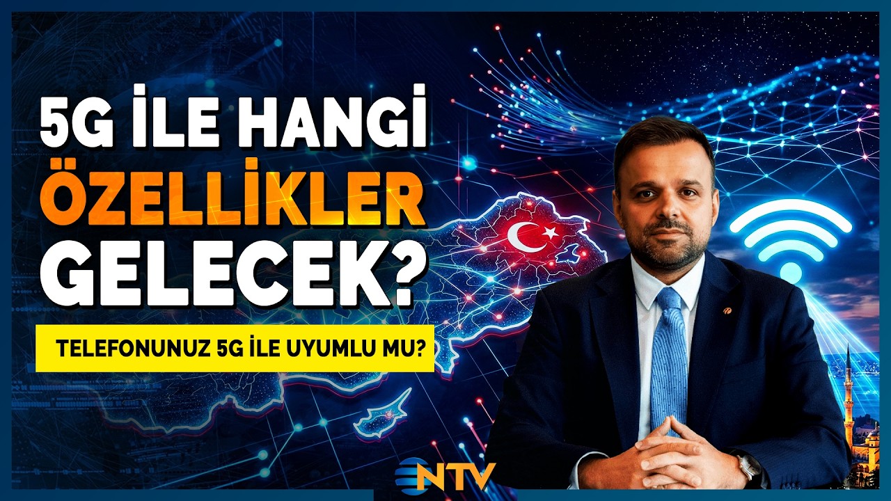 1 Nisan'da T&uuml;rkiye 5G'ye Ge&ccedil;iyor! Turkcell CEO&rsquo;su Ali Taha Ko&ccedil; Yenilikleri Anlattı! | NTV