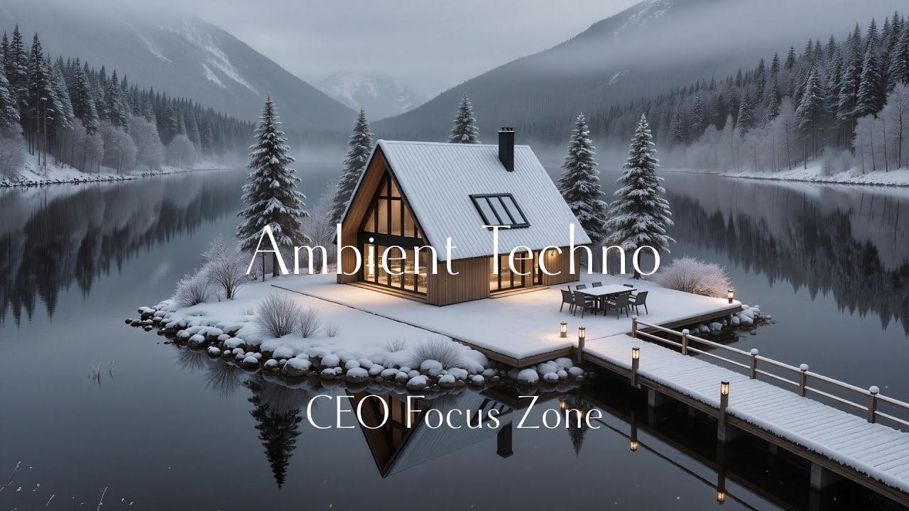 1-Hour Ambient Techno for Deep Focus | Hypnotic Winter Soundscape for CEOs & Programmers