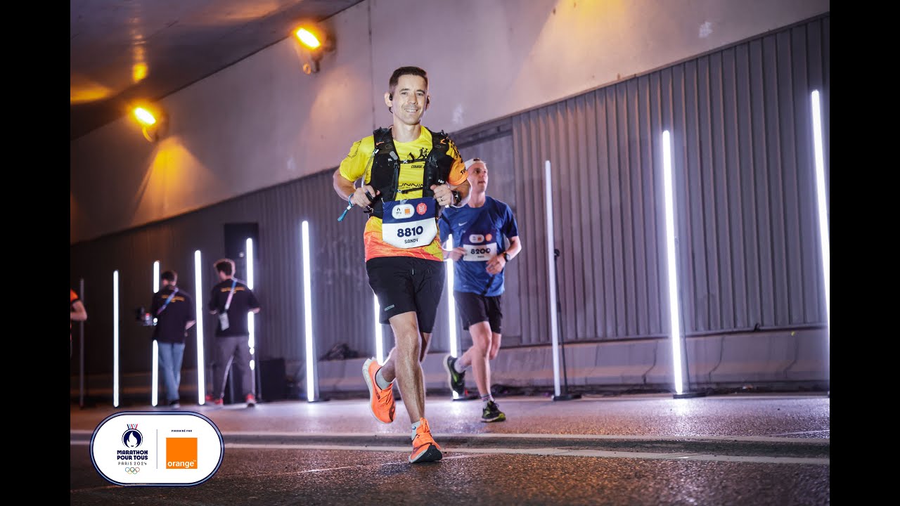 Marathon Pour Tous Paris 2024 comme si vous y étiez - Marathonien(ne)s des Jeux Olympiques #jo2024
