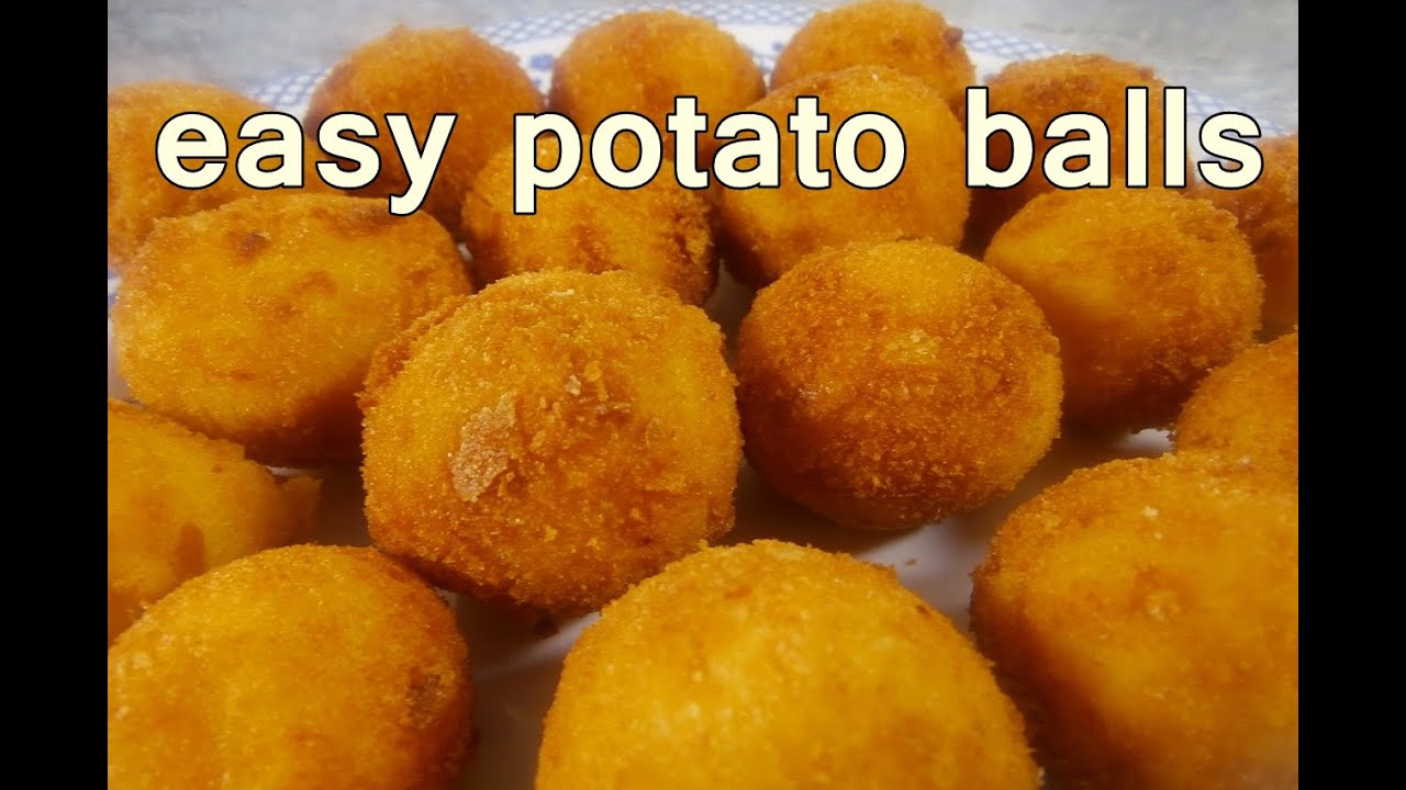 Potato Balls recipe - Cooking videos to make at home