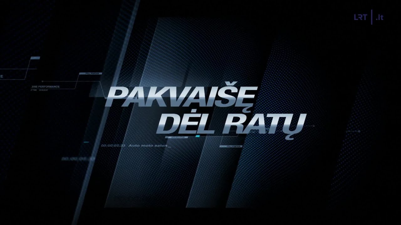 Pakvaišę dėl ratų