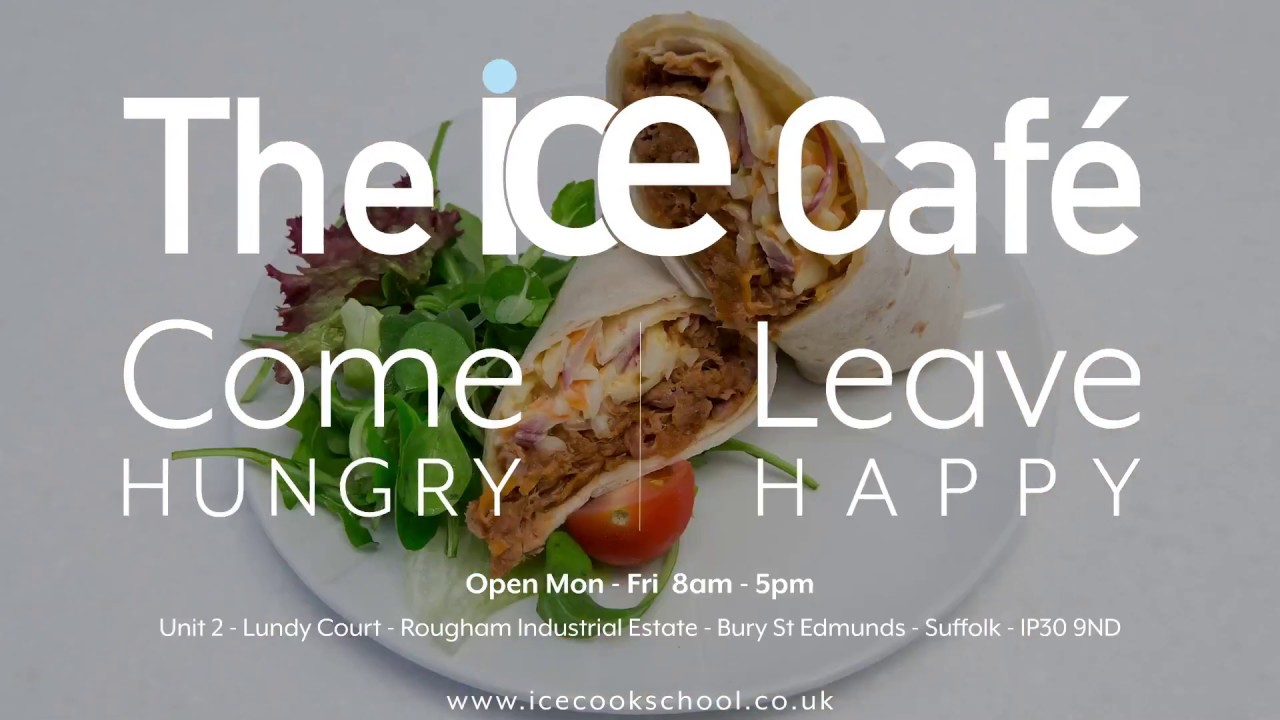 ICE Caf&eacute; New Menu!