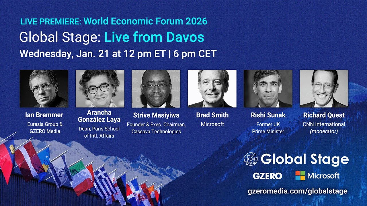 LIVE PREMIERE: Global Stage: Live from Davos 2026