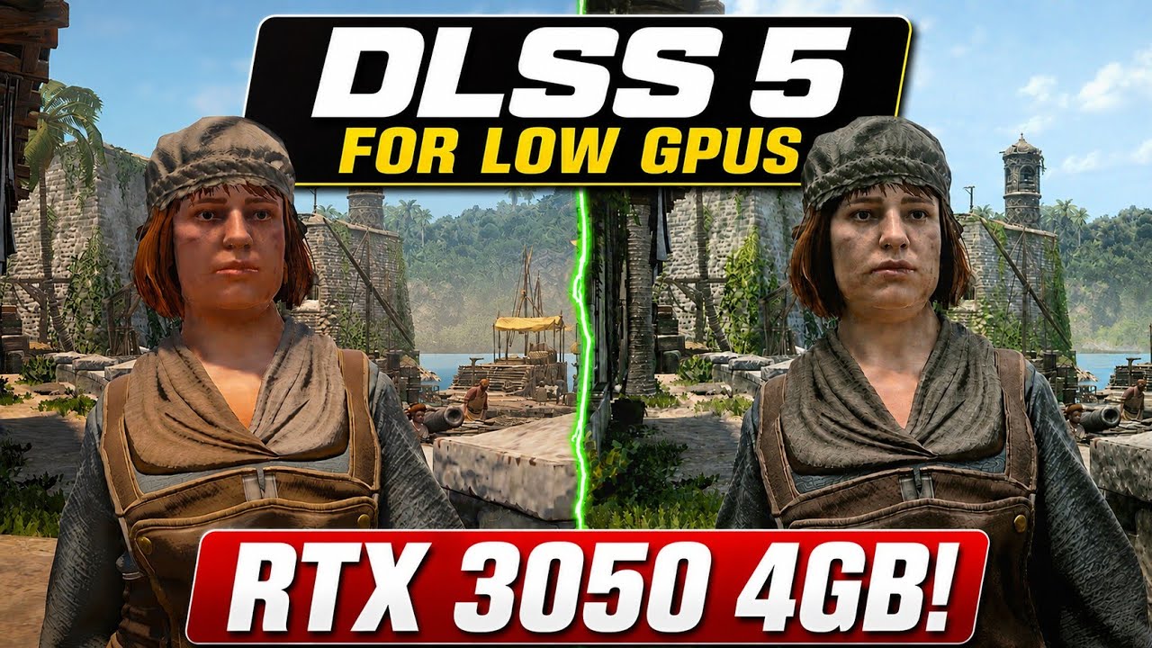 Enable DLSS 5 ON Older GPUs! I Tested It On RTX 3050 4GB